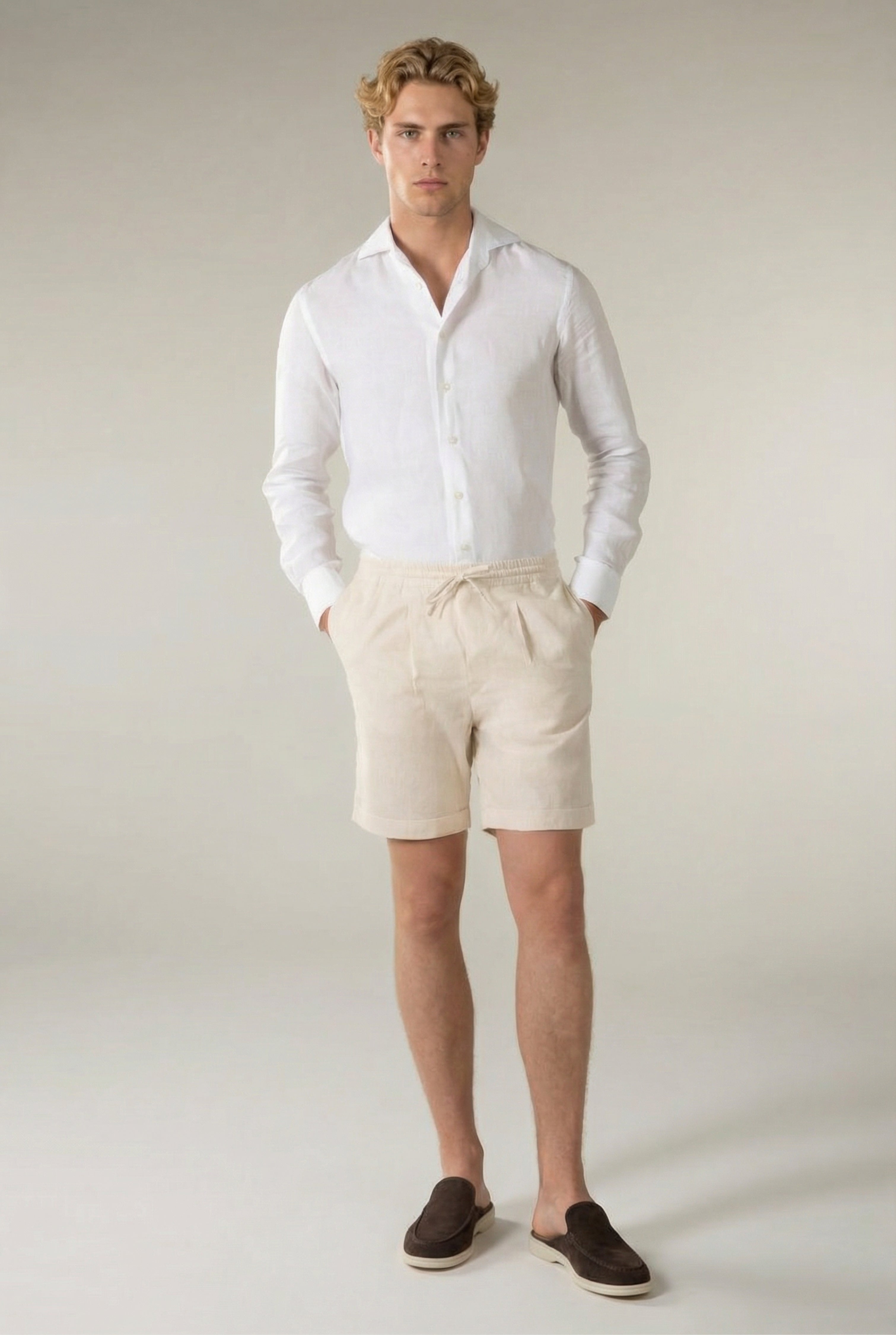 Amalfi Linen Short