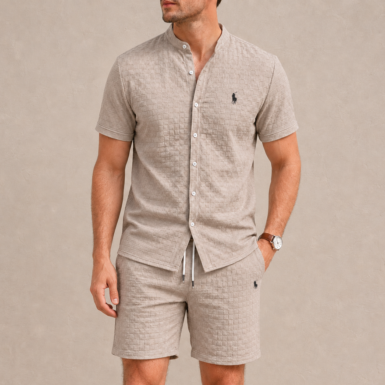 RL™ |Mandarin Collar Summer Set