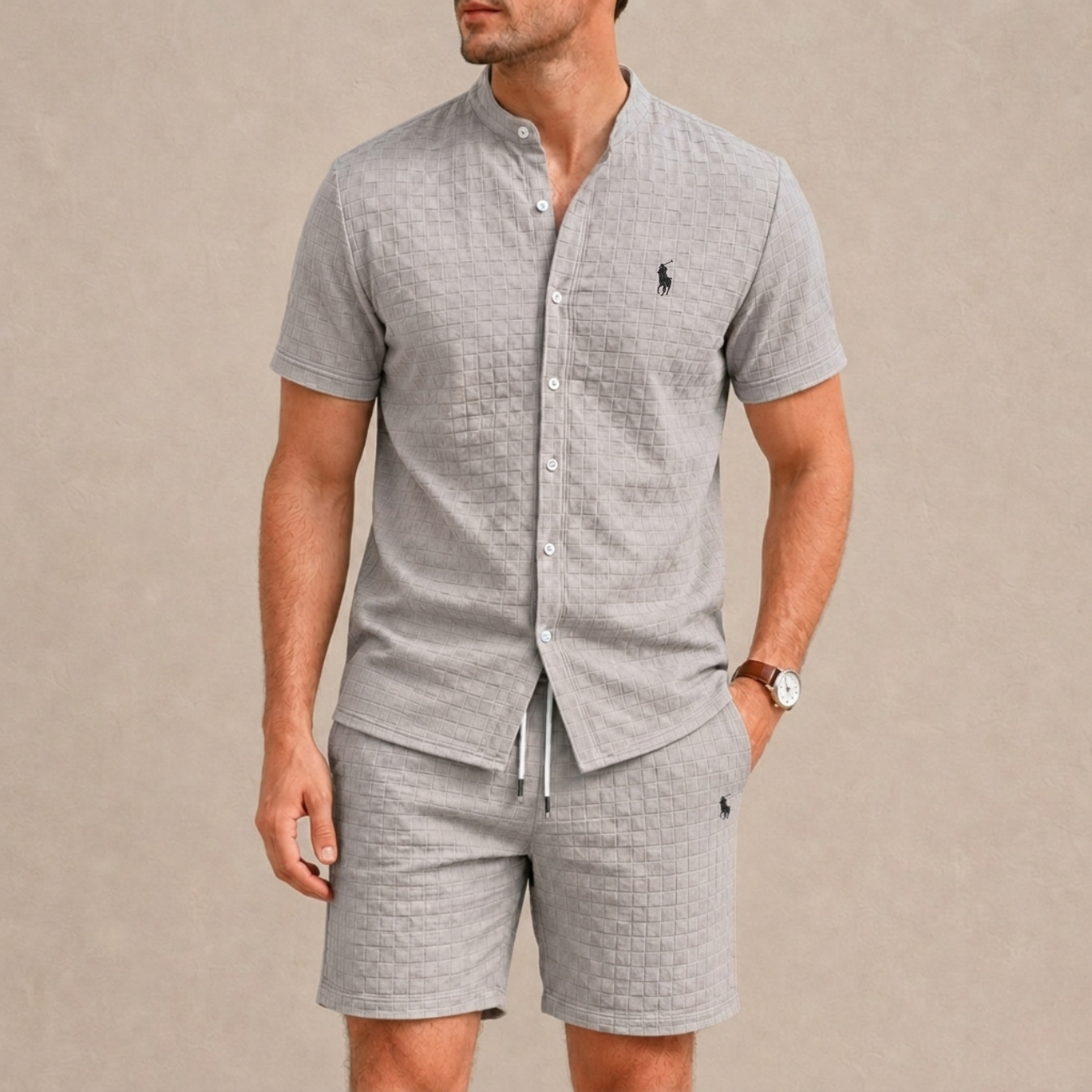 RL™ |Mandarin Collar Summer Set