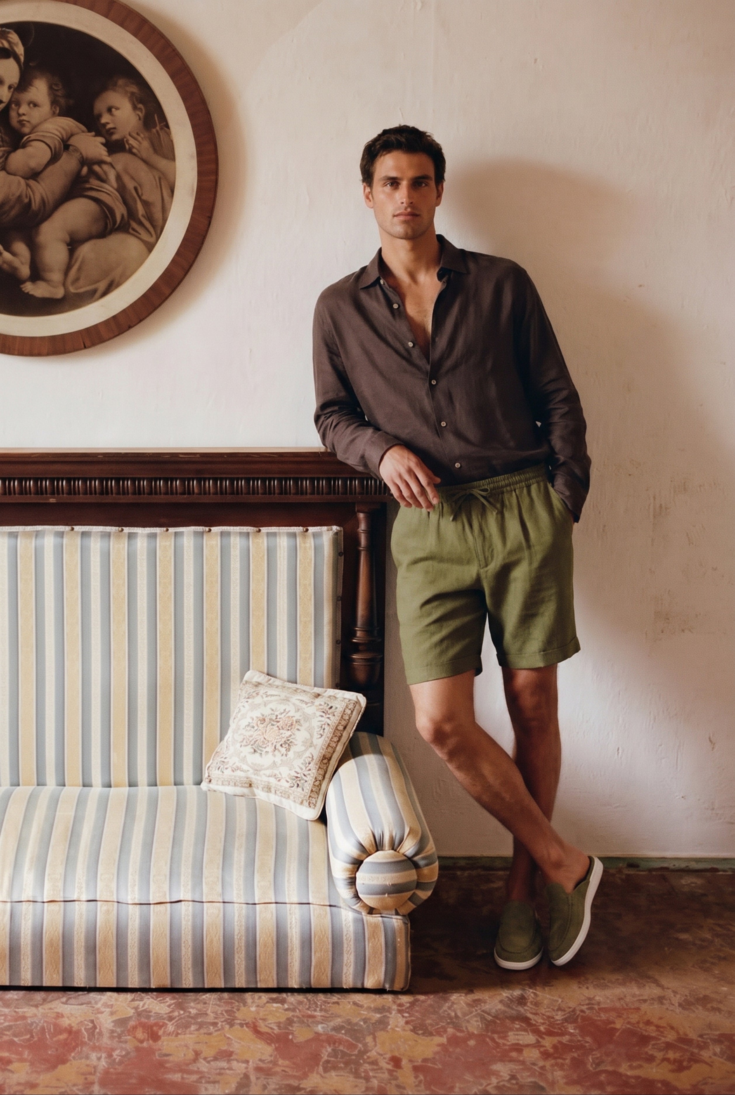Amalfi Linen Short